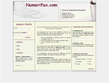 Tablet Screenshot of numerifax.com